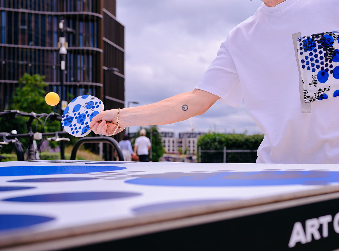 Triple Spot Tee - Art of Ping Pong