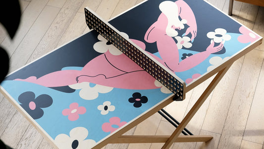 Mini ping pong tables: toys vs objects of play