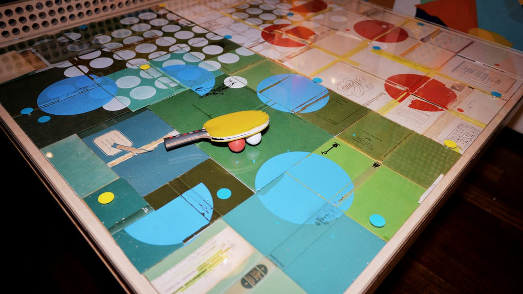 Jimmy Turrell – Artist Collaboration – Art of Ping Pong