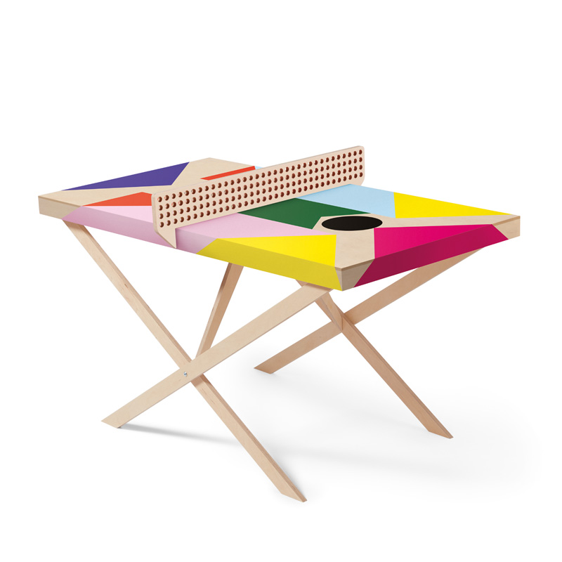 Morag Myerscough Art of Ping Pong luxury ping pong table